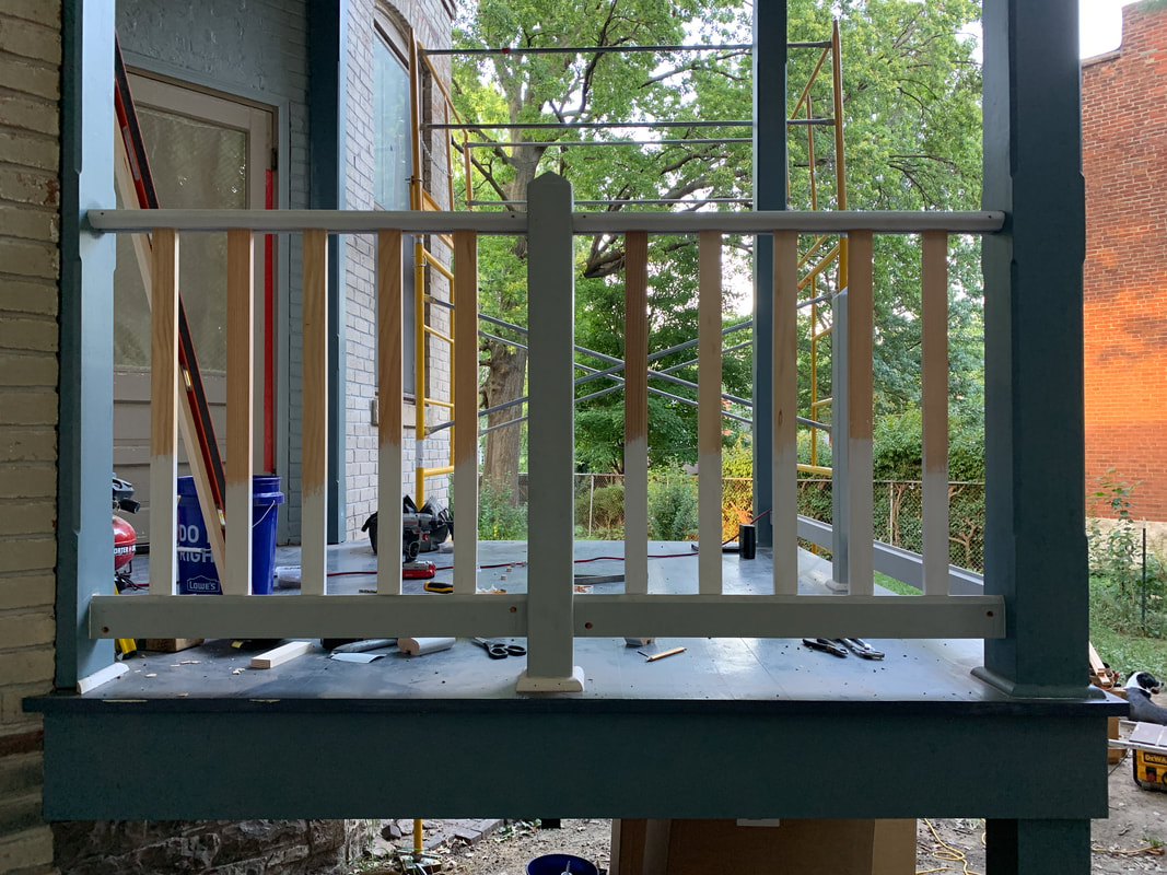 porch handrail